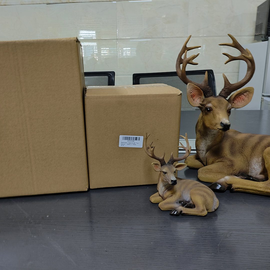 homedecor deer box package